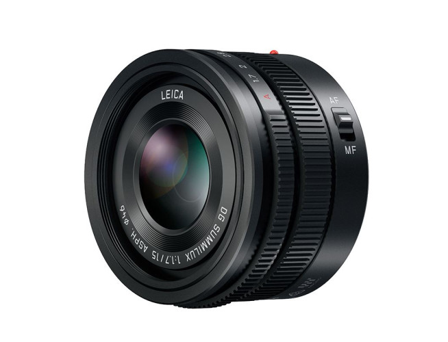 Panasonic Leica DG Summilux 15mm f/1.7 ASPH - Zwart