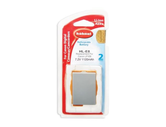 Hahnel Canon LP-E8 accu / HL-E8