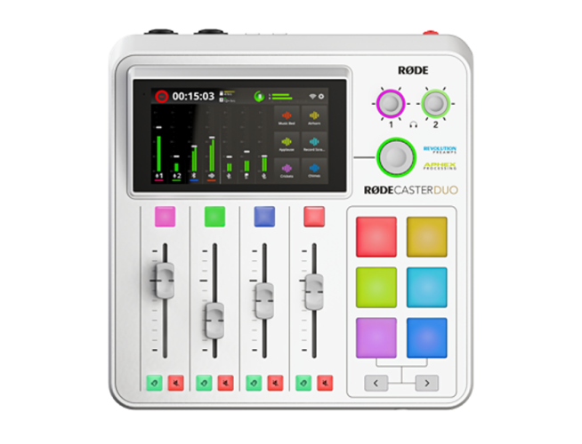 Rode RodeCaster Duo White
