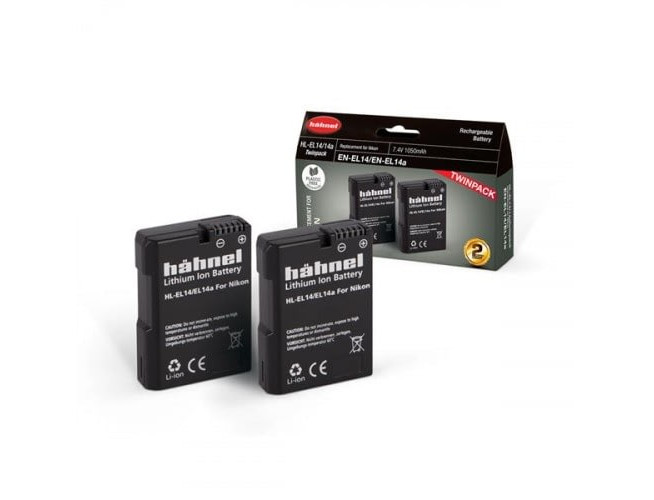 Hahnel HL-EL14 Nikon Type Twin Pack