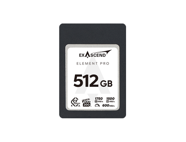 Exascend CFexpress 4.0 Type-A Element Pro 512GB