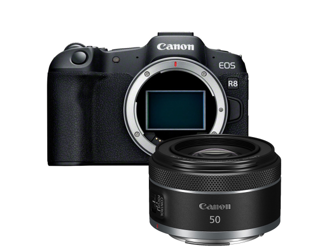 Canon EOS R8 + RF 50mm f/1.8 STM