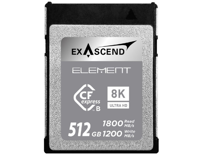 Exascend Element Cfexpress (Type B) 512GB