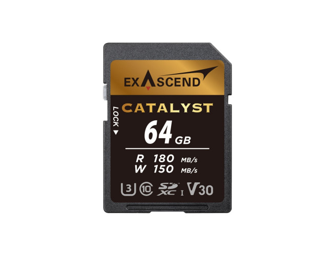Exascend Catalyst UHS-I SD Card (V30) 64GB