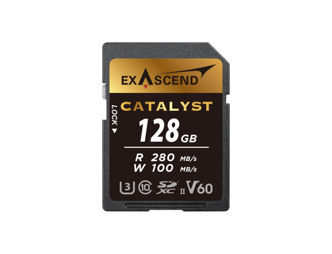 Exascend Catalyst UHS-II SD Card (V60) 128GB