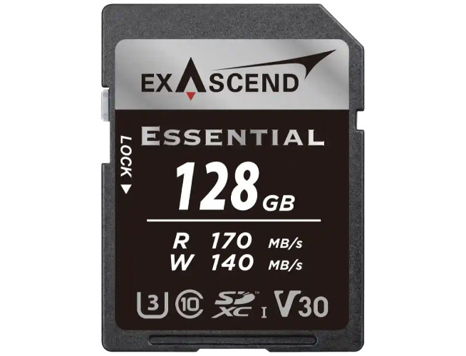 Exascend Essential UHS-I SD Card(V30) 128GB