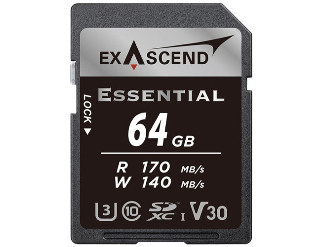 Exascend Essential UHS-I SD Card(V30) 64GB