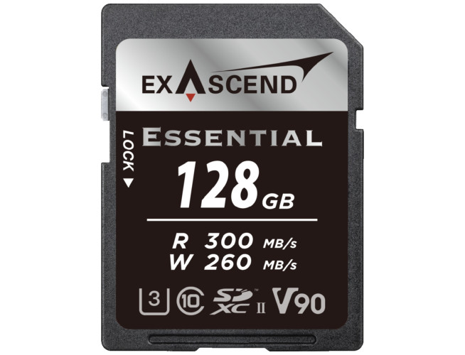 Exascend Essential UHS-II SD Card(V90) 128GB