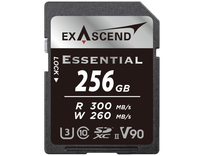 Exascend Essential UHS-II SD Card(V90) 256GB