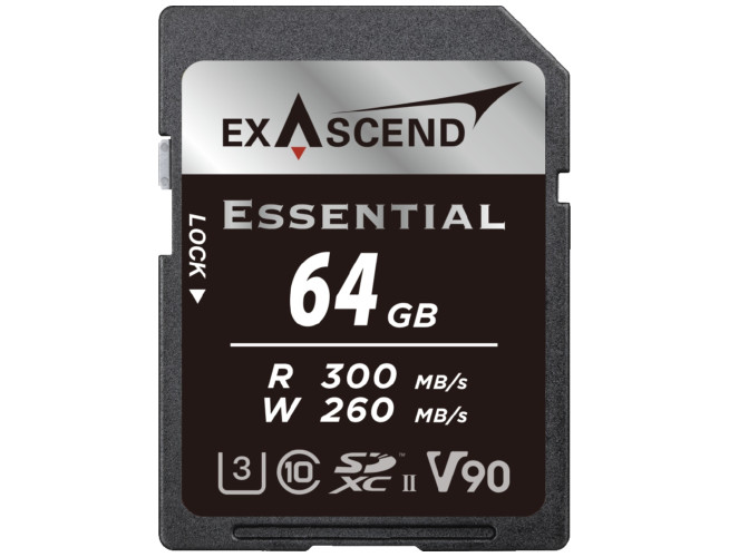 Exascend Essential UHS-II SD Card(V90) 64GB