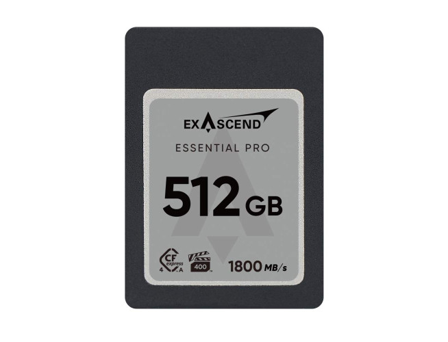 Exascend CFexpress 4.0 Type-A (Essential Pro) 512GB