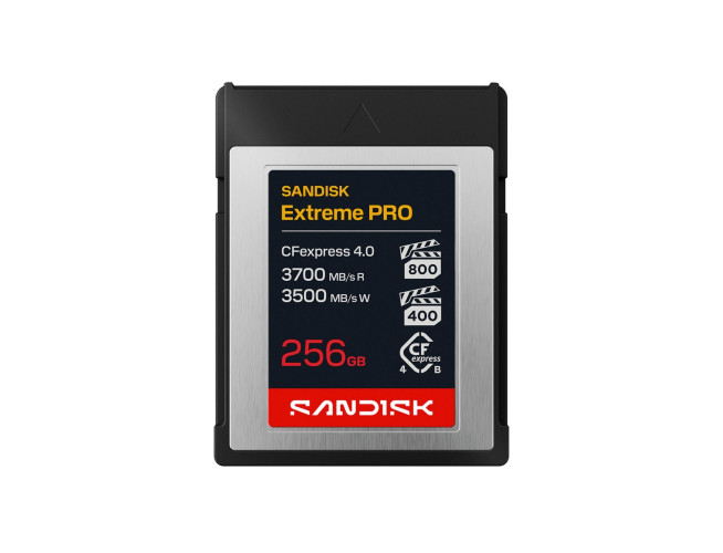 SanDisk CFexpress Extreme Pro 256GB (4.0 / Type B / 3.700.MB/s)
