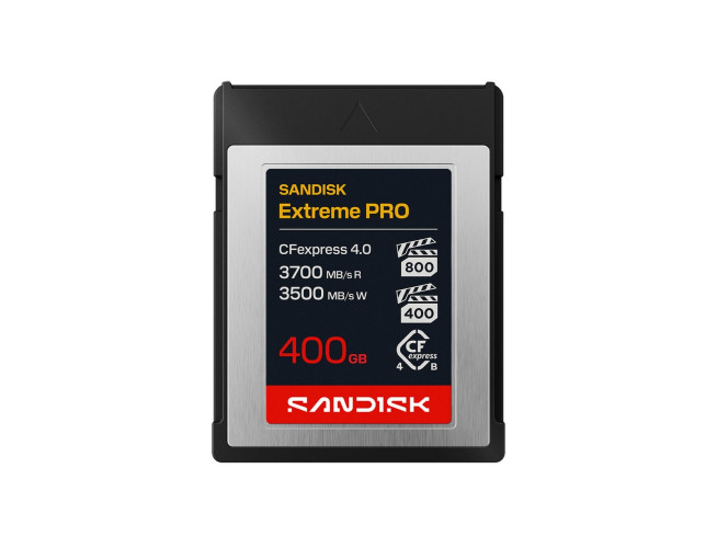 SanDisk CFexpress Extreme Pro 400GB (4.0 / Type B / 3.700.MB/s)