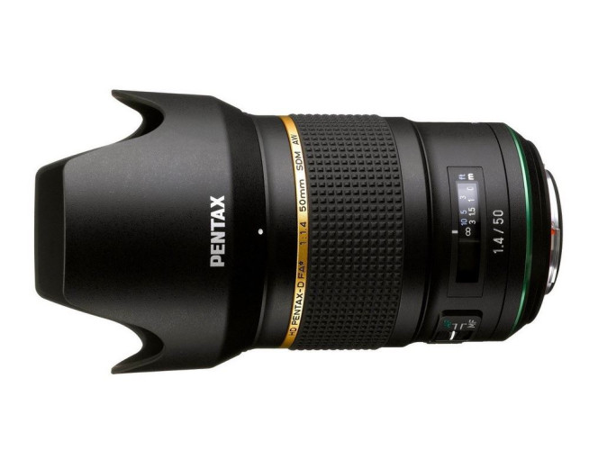 Pentax HD D-FA 50mm f/1.4 SDM AW Zwart