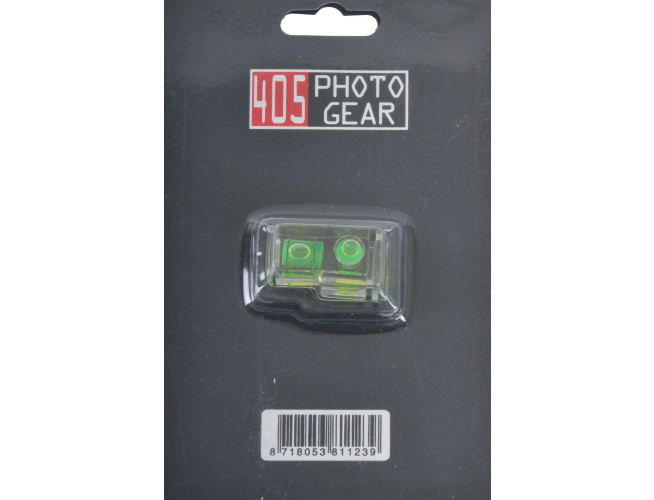 405 Photogear Hot shoe water-level 2 bubbles