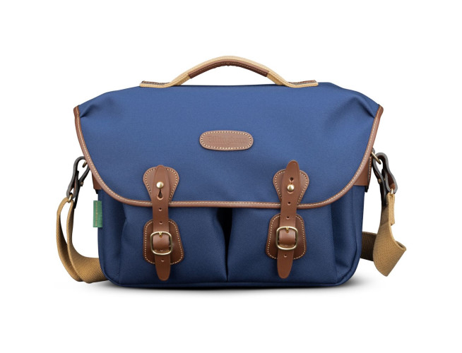 Billingham Hadley ONE - Navy Fibrenyte / Chocolate