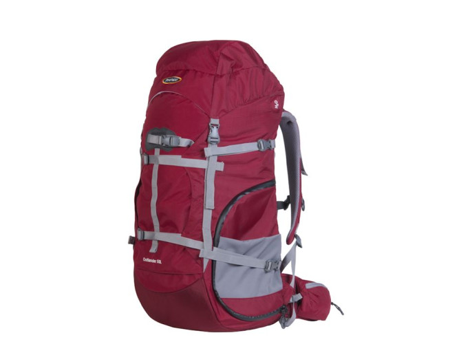 Naneu Pro Outlander 50L Adventure Hiking photo pack Burgundy