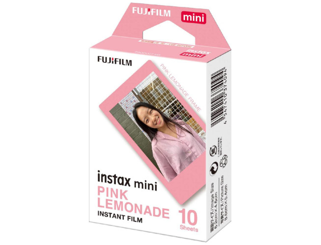 Fuji Instax Mini Film Pink Lemonade Single Pack