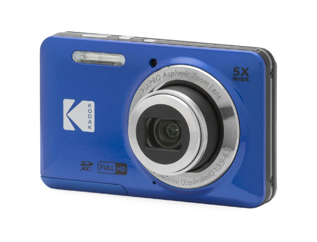 Kodak FZ55 5X Zoom CMOS FHD Li-ion Blauw