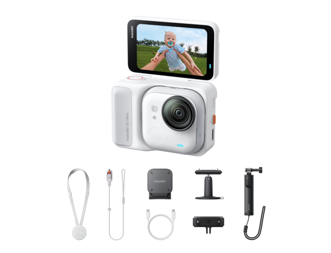 Insta360 Go Ultra Creator bundle (Artic White) 