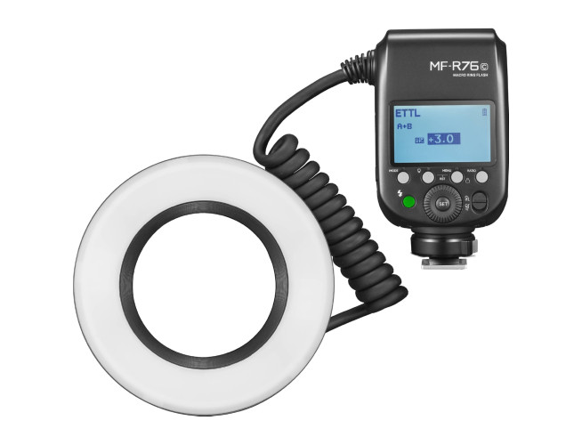 Godox MF-R76C TTL Macro Ring Flash Canon