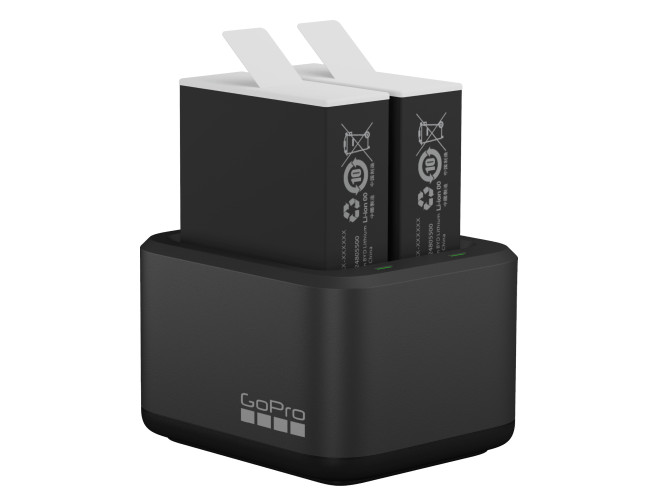 GoPro Dual Battery Charger + Enduro Batterijen
