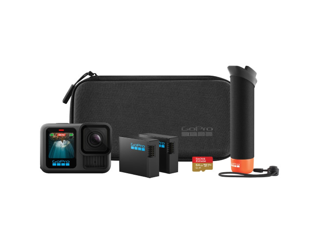 GoPro HERO 13 Black Accessory Bundle inclusief Shutter Remote - OUTLET