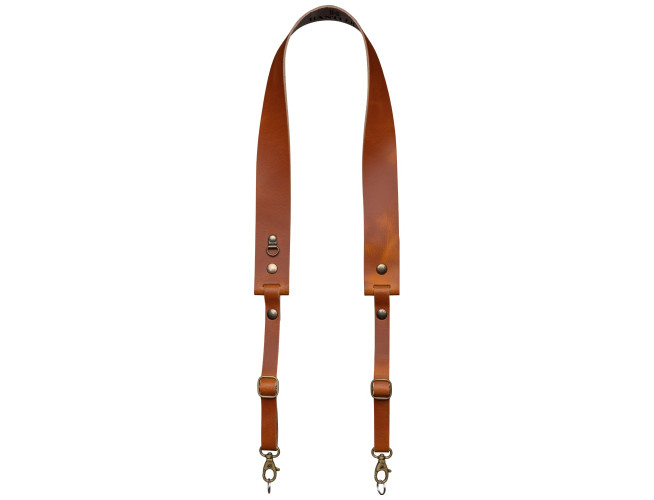The Hantler Camera Neck strap Chestnut