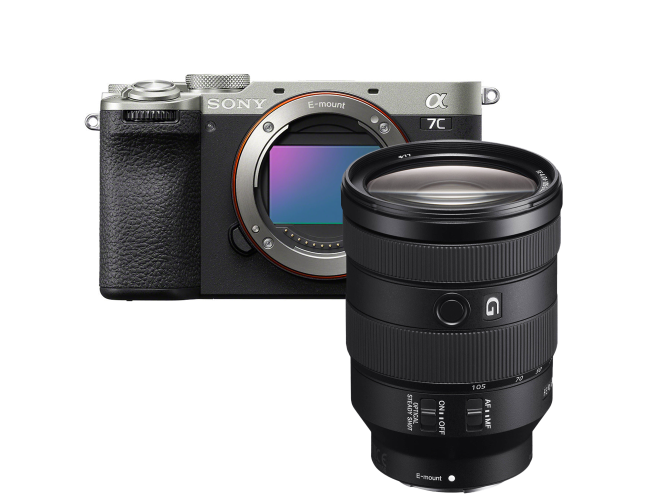 Sony A7C II Zilver + FE 24-105mm f/4.0G OSS