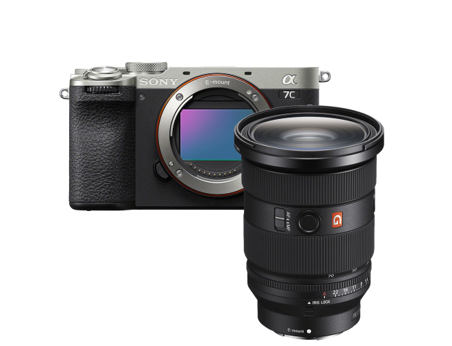 Sony A7C Zilver + FE 24-70mm f/2.8 GM II