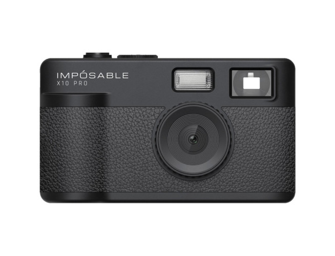 IMPOSABLE X10 PRO Midnight Black 12MP Screenless Retro Camera
