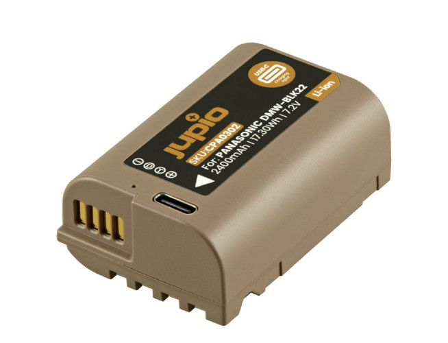 Jupio DMW-BLK22 Ultra C 2400mAh accu met USB-C