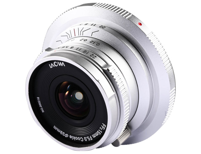 Laowa 15mm f/5 Cookie FF Canon RF Silver