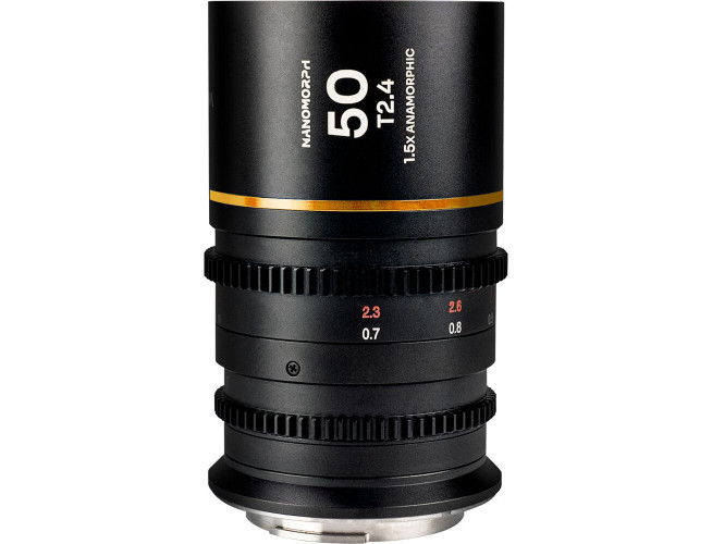 Laowa Nanomorph 50mm T2.4 1.5X S35 (Amber) (Cine) DL