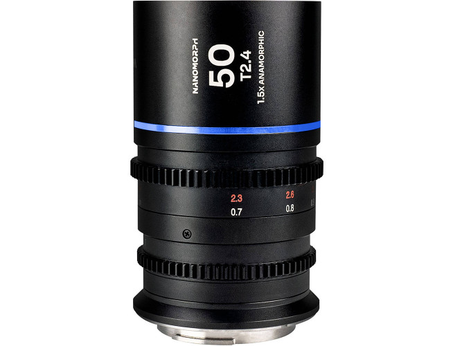 Laowa Nanomorph 50mm T2.4 1.5X S35 (Blue) (Cine) DL