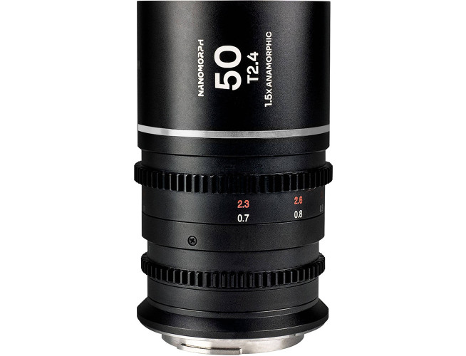 Laowa Nanomorph 50mm T2.4 1.5X S35 (Silver) (Cine) Fuji X