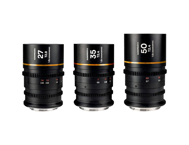 Laowa Nanomorph S35 Bundle (Amber) (Cine) DL