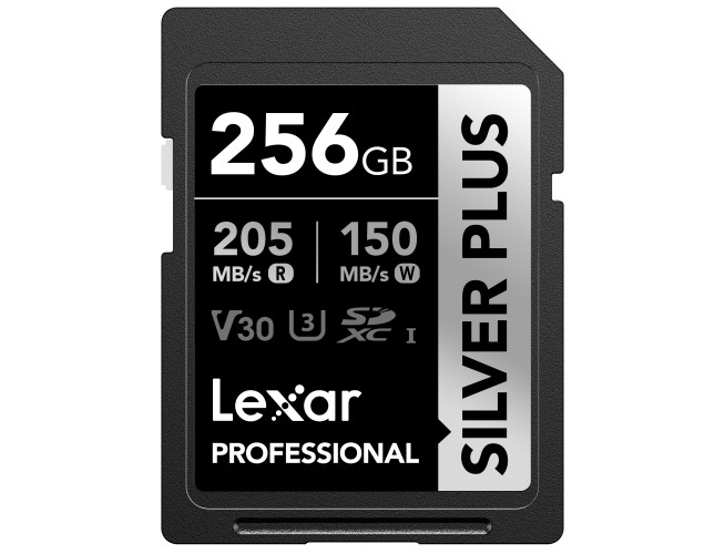 Lexar SD Silver Plus UHS-1 256GB V30