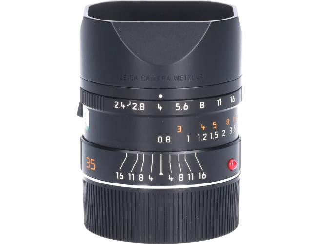 Tweedehands Leica Summarit-M 35mm f/2.4 Asph - Zwart CM8481