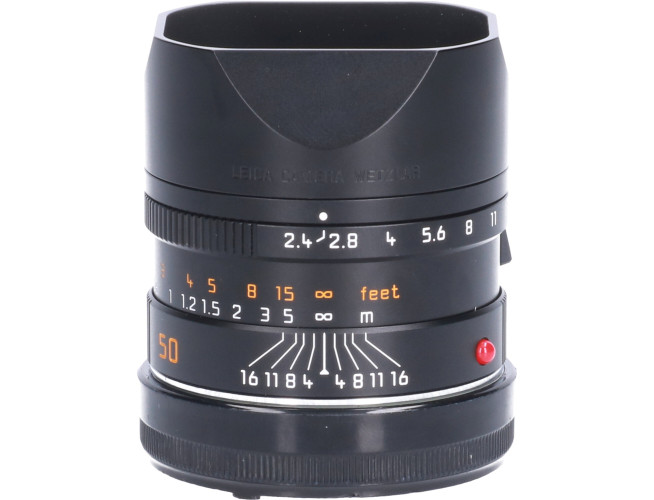 Tweedehands Leica Summarit-M 50mm f/2.4 - Zwart CM8480