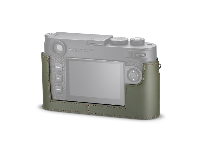 Leica M11 Leather Protector - Olijfgroen