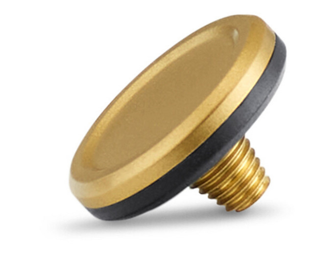 Leica Soft Release Button - Messing