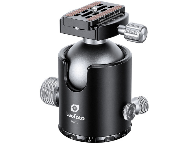 Leofoto HB-70 balhoofd met QP-70N snelkoppelingsplaat
