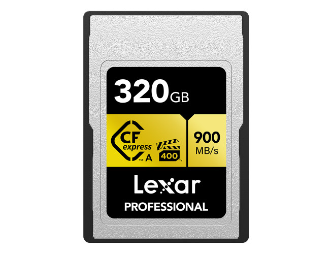 Lexar CFexpress Pro Type A Gold Series 320GB - 900MB/s