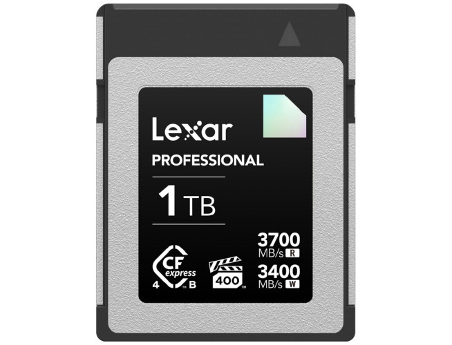 Lexar CFexpress Pro Type B Diamond 4.0 Series 1TB - R3700/W3400MB/s - VPG400