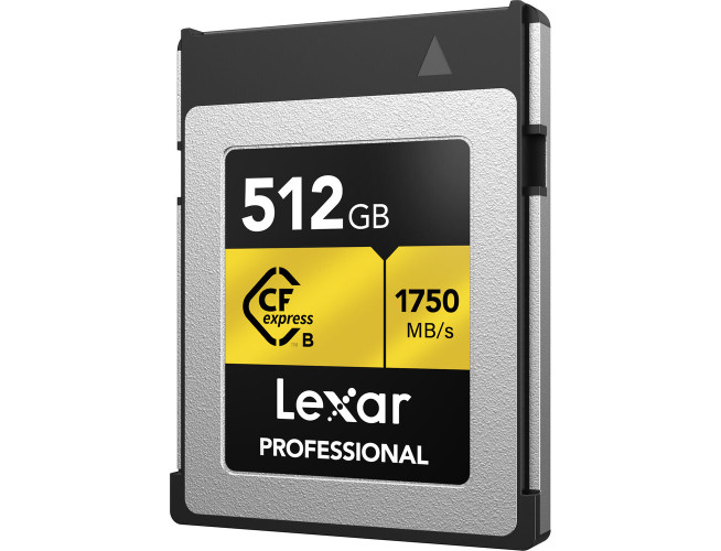 Lexar CFexpress Pro Type B Gold Series 512GB - 1750MB/s
