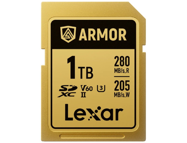 Lexar SDXC Pro Gold Series Armor UHS-II 1TB V60