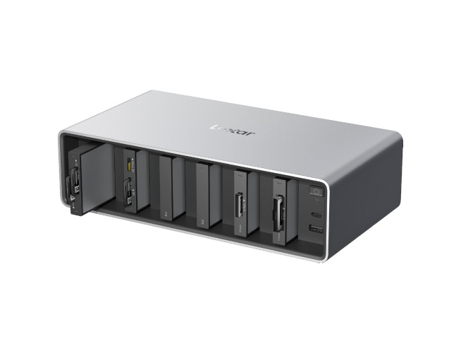 Lexar Workflow PRO 6 Bay Module with Thunderbolt 4 uplink (compatible with Workflow readers and SSD drives)