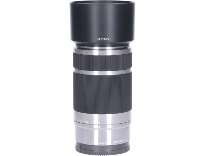 Tweedehands Sony 55-210mm f/4.5-6.3 OSS E-mount Zilver CM1358