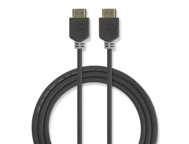 Nedis High Speed HDMI-Cbl HDMI-Conn.-HDMI-Conn. 0.5m BK